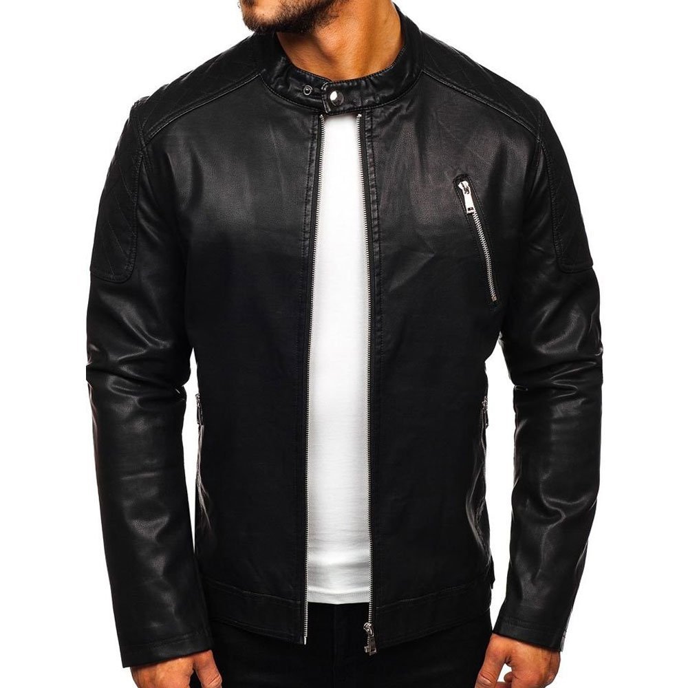 1-3.jpg Leather Jacket – Timeless Style, Premium Craftsmanship & Bold Attitude - Image 1