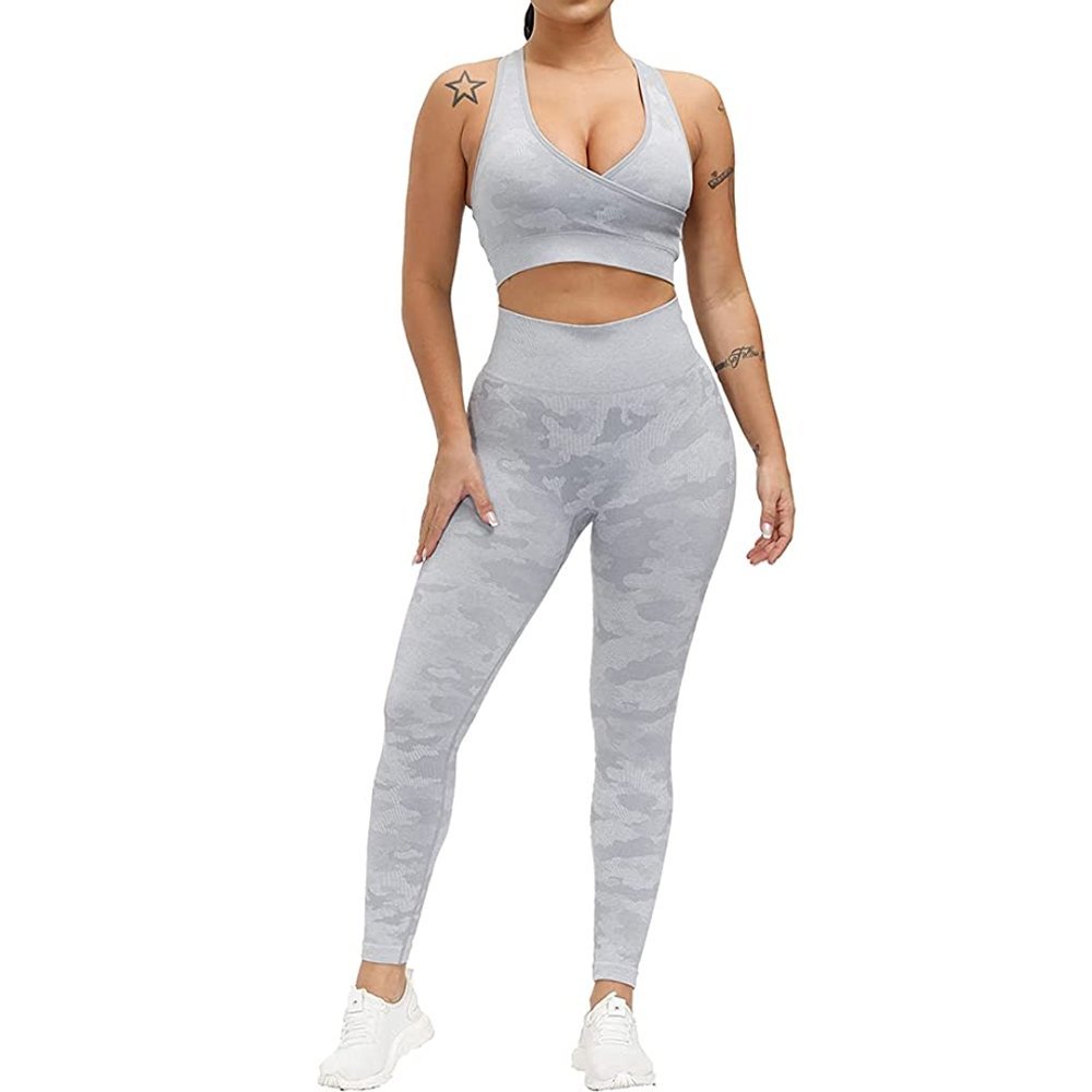 f-2.jpg Premium Yoga Set – Stretchable, Breathable & Stylish Activewear for Women - Image 1
