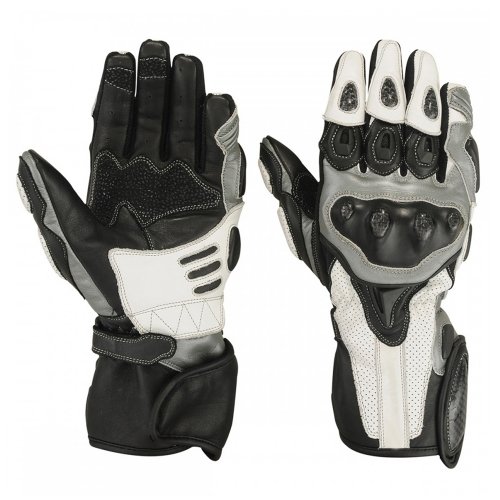2 Waterproof Motorcycle Gloves – Thermal Touchscreen Riding Gloves with Hard Knuckle Protection - Image 1