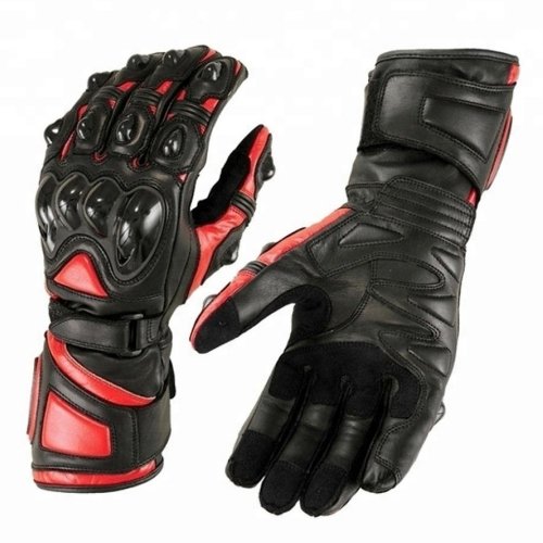 3 Waterproof Motorcycle Gloves – Thermal Touchscreen Riding Gloves with Hard Knuckle Protection - Image 1