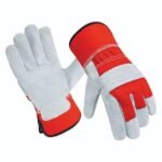 Heavy Duty Impact Safety Gloves – High-Vis Anti-Vibration Work Gloves with TPR Knuckle Protection & Reinforced Palm